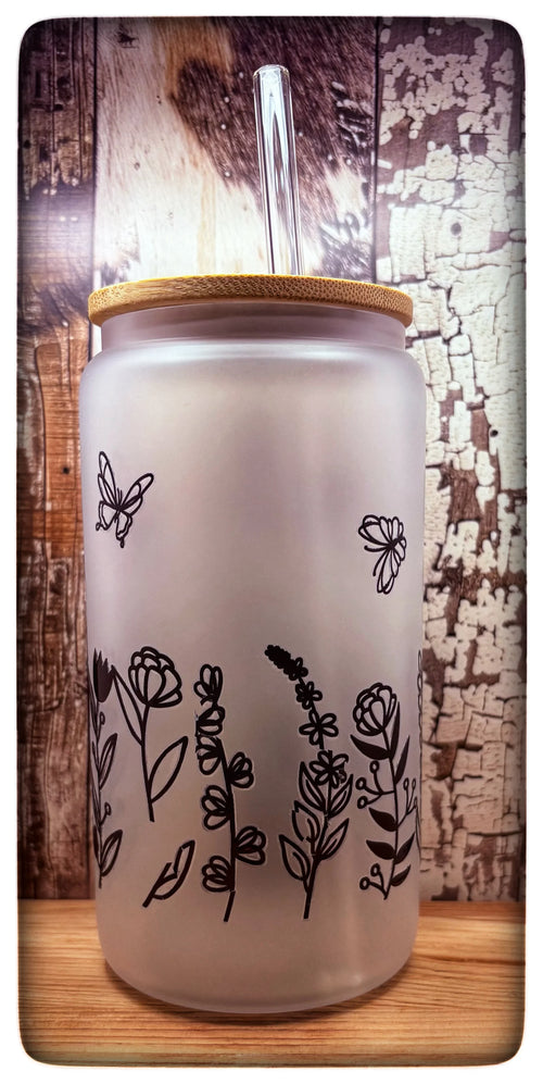 16 oz beer can glass.