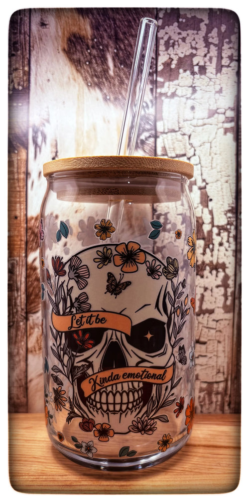 16 oz beer can glass.